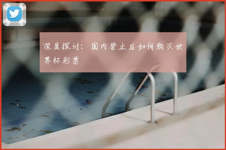 深度探讨:国内禁止后如何购买世界杯彩票