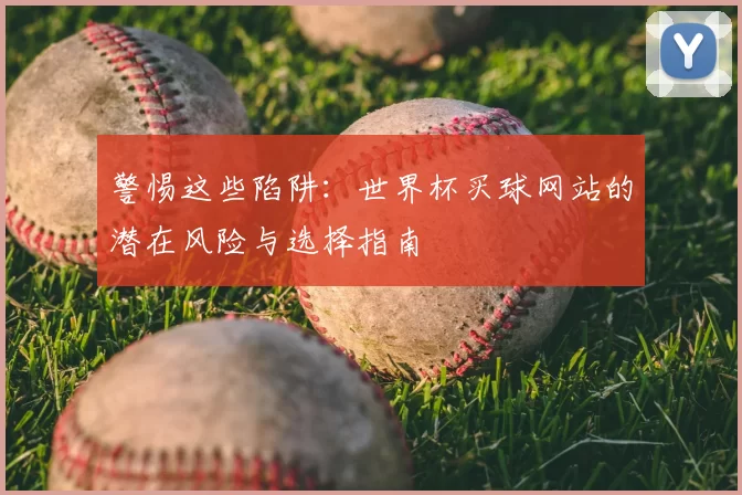 警惕这些陷阱：世界杯买球网站的潜在风险与选择指南