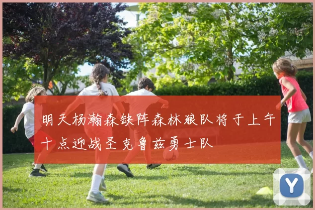 明天杨瀚森缺阵森林狼队将于上午十点迎战圣克鲁兹勇士队